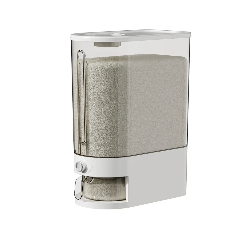 Rice Bucket Press Type Automatic Rice Dispensing Household Insect Proof and Moisture-proof Sealed Rice Storage Tank