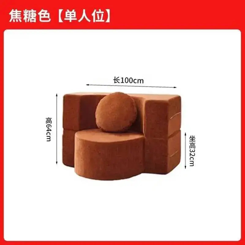 Sofa Pure Vacuum Compression Sofas Living Room Sponge Single Multifunctional Foldable Special Shaped Lazy Sofa Bed Furniture