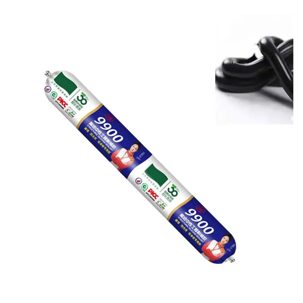 Transparent Silicon Waterproof Sealant 9900 Structural Silicone Adhesive Weatherproof Quick Drying For Wall Stone Doors Adhesive