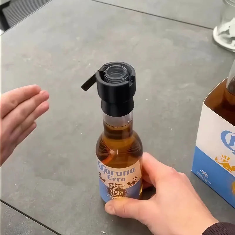 New Wine Screwdriver Fun Ejection Lid Bottle Opener Can Open 330ml/500ml Bottle Opener.