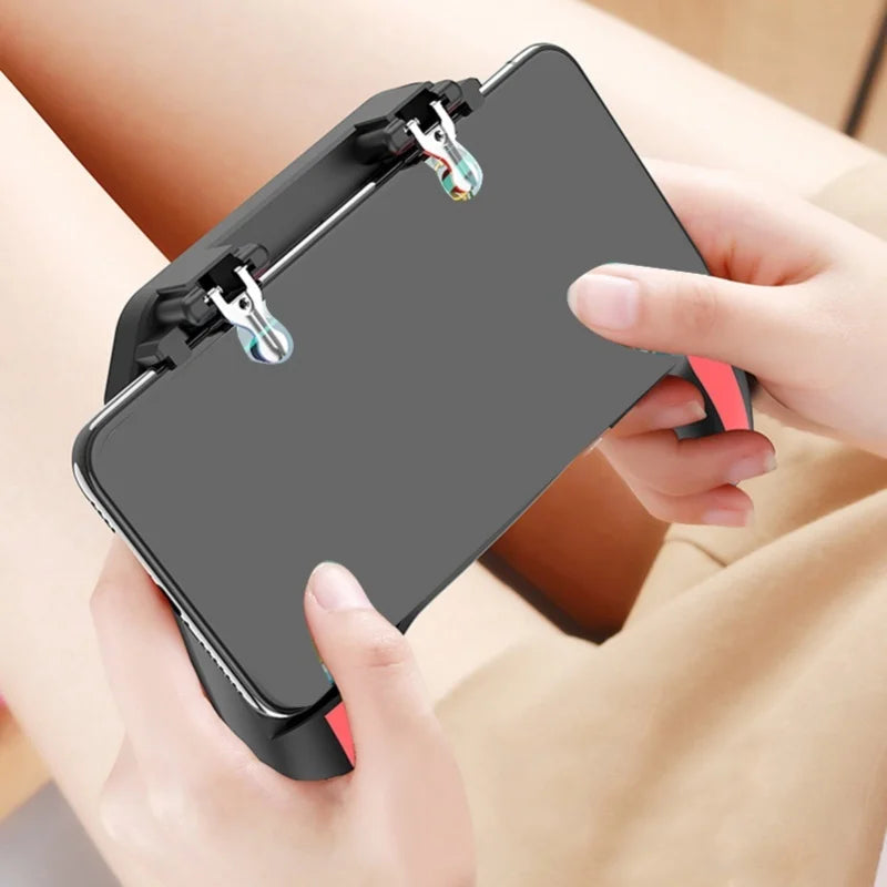 Dual Cooling Fans Mobile Phone Game Controller Gamepad With 2500mAh Battery