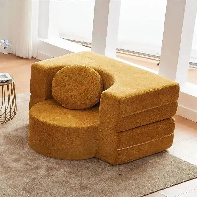 Sofa Pure Vacuum Compression Sofas Living Room Sponge Single Multifunctional Foldable Special Shaped Lazy Sofa Bed Furniture
