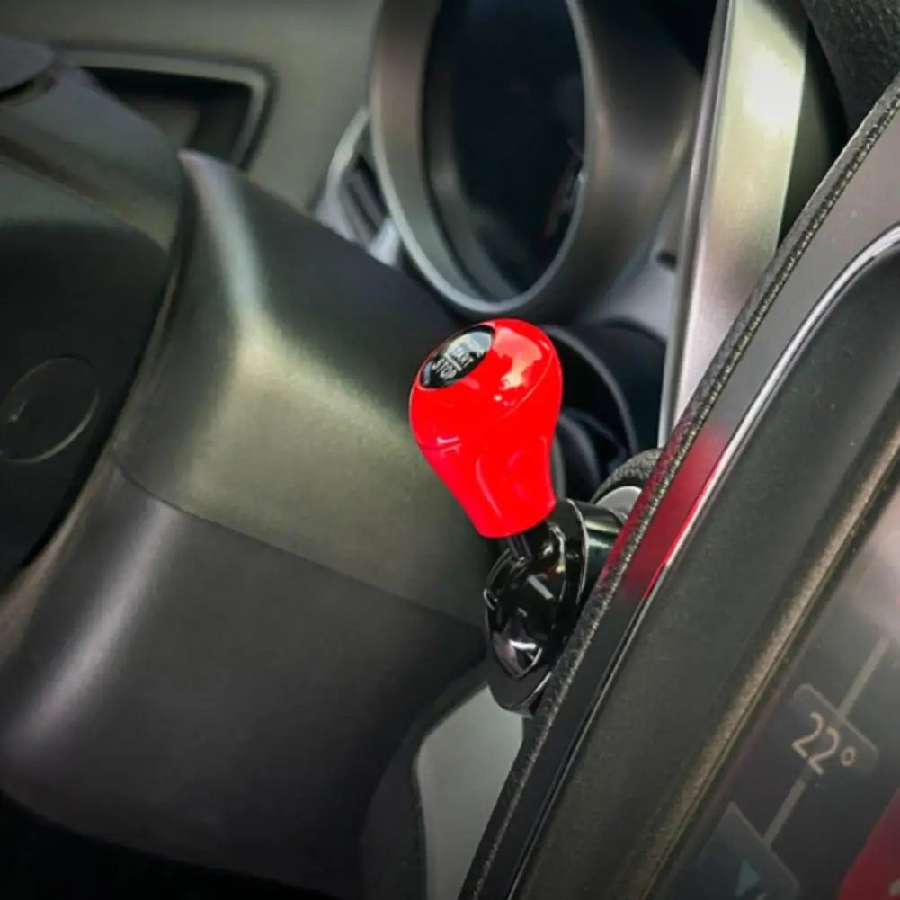 1Pcs Car starter lever decoration Car One Click Start Joystick Decorative Ball Creative All Metal Start Switch Button Cover