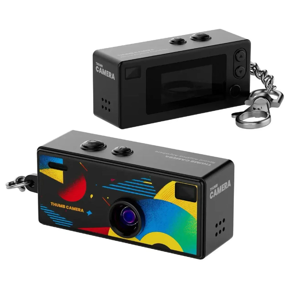 Mini Camera Hidden Camera Keychain Camera Daily Recording Student Sports Dedicated 1080P Support Storage Card Student Gifts