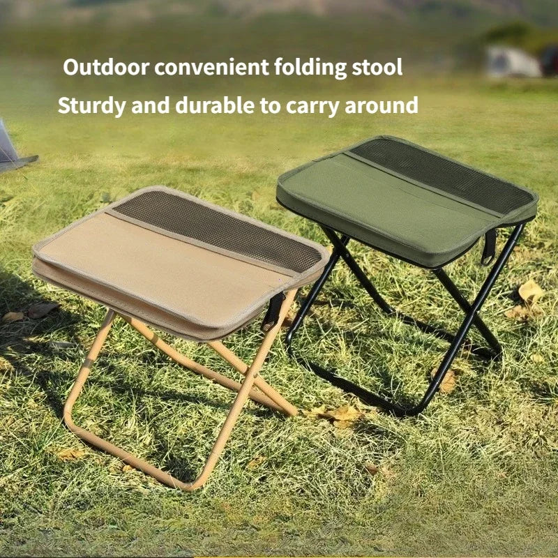 Lightweight Mini Easy Carry Outdoor Chair For Travel For Travel Foldable Backpack Stool Portable Folding Stool With Carry Bag