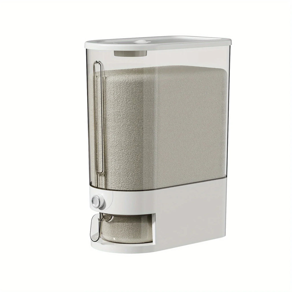 Rice Bucket Press Type Automatic Rice Dispensing Household Insect Proof and Moisture-proof Sealed Rice Storage Tank
