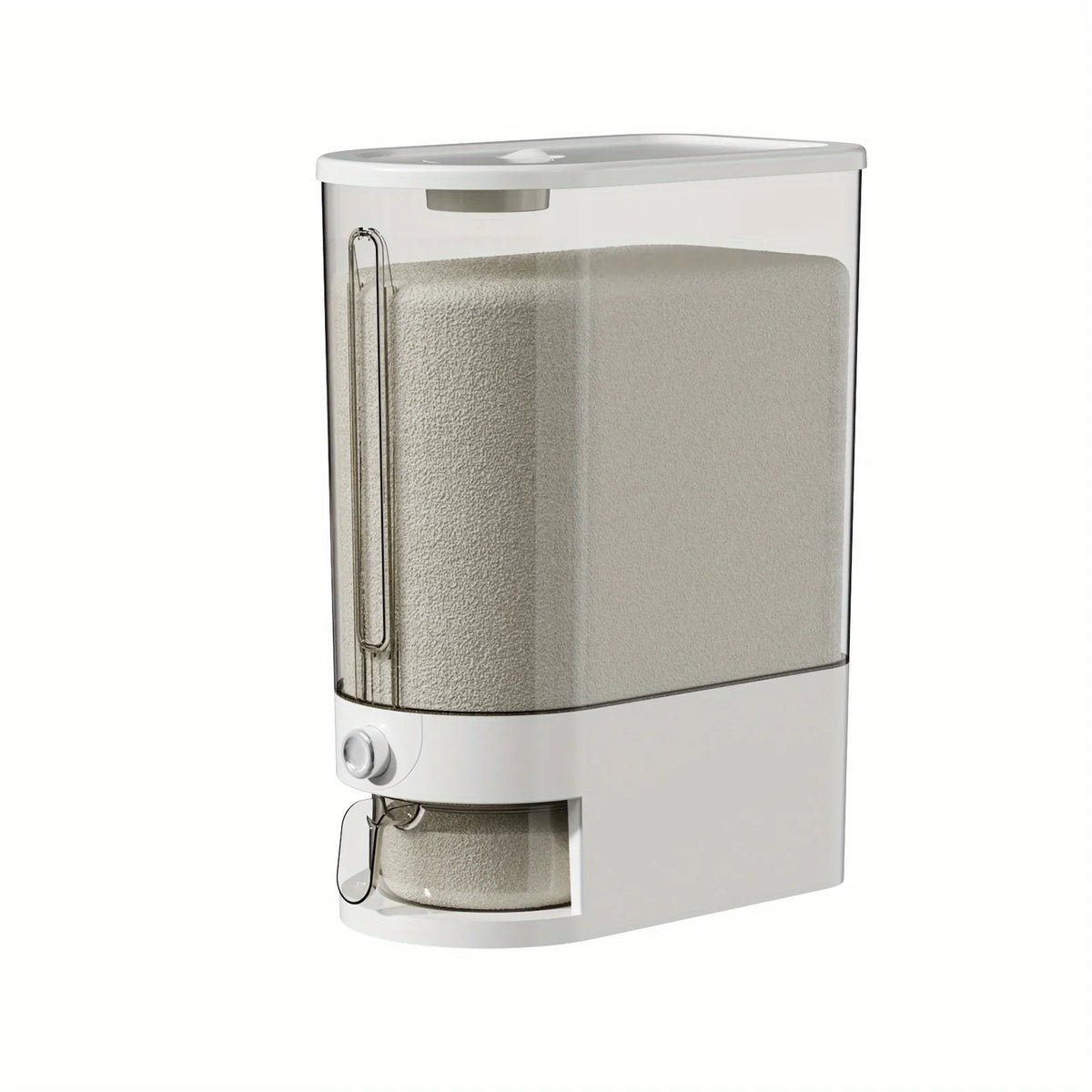 Rice Bucket Press Type Automatic Rice Dispensing Household Insect Proof and Moisture-proof Sealed Rice Storage Tank