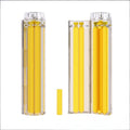 Manual Cigarette Roller Machine Heavy Duty Tobacco Injector with Metal Guide,Home Rolling Kit for Perfect Cigarette