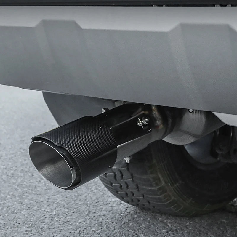 Stainless steel exhaust muffler tip (2026–2027 models)