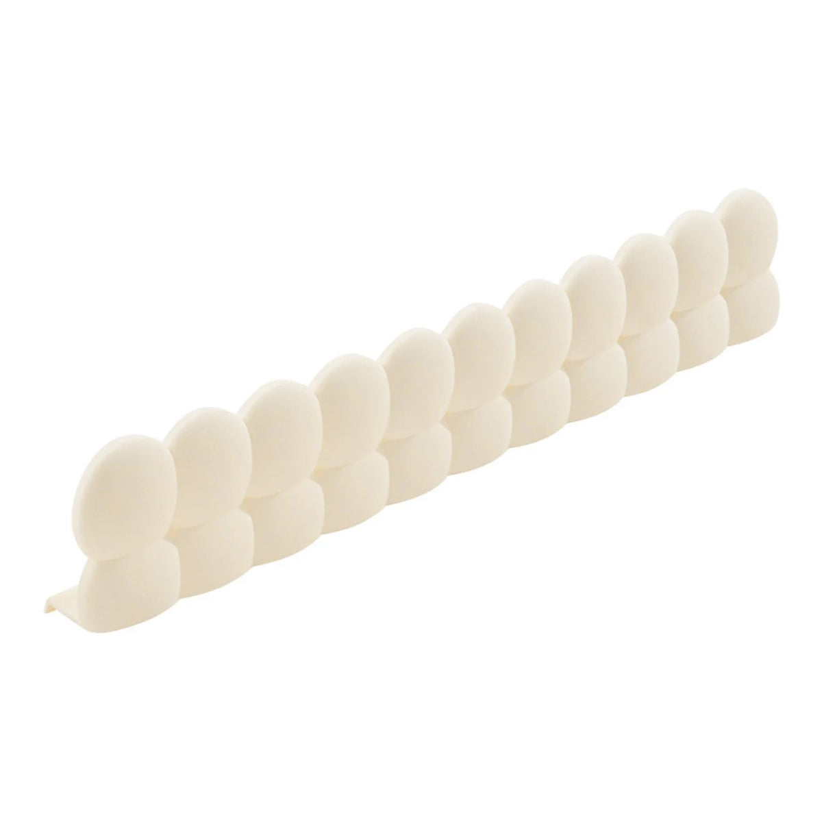 Silicone Water Retaining Dam Strip with Suction Cups Water Strip Dam Easy To Clean for Kitchen Sink Cooktop Bathroom Tub Use