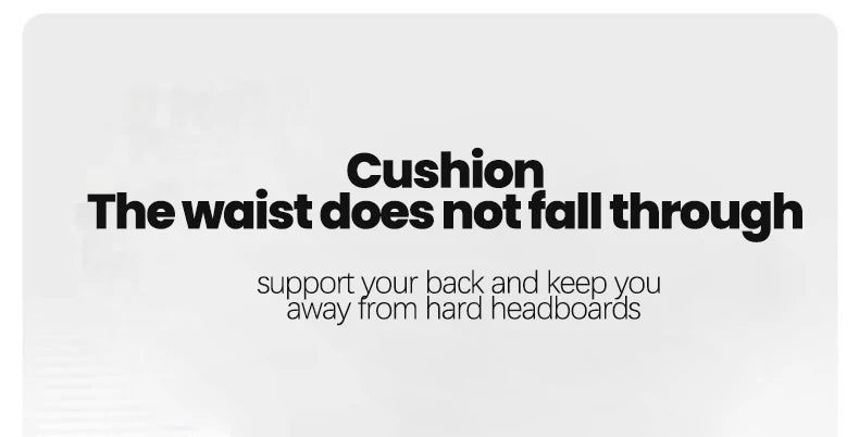 Multi-Functional Ergonomic Bed Pillow Bedroom Furniture Memory Foam Waist Cushion Cushion Tummy Pillow Wedge-shaped Pillow