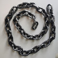 Plastic Iron Chain Handcuff Foot Shackle Dog Leash Set, Movie Prop Cosplay Costume, 1.5m/1.8m
