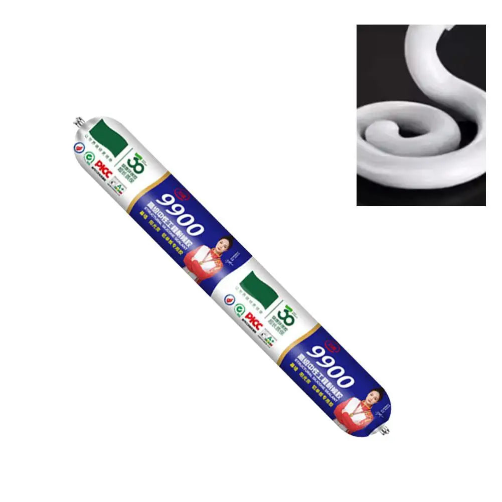 Transparent Silicon Waterproof Sealant 9900 Structural Silicone Adhesive Weatherproof Quick Drying For Wall Stone Doors Adhesive