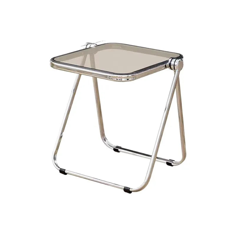 Acrylic Transparent Folding Coffee Table Minimalist Home Thickened Sofa Side Balcony Nordic Luxury Coffee Table for Living Room