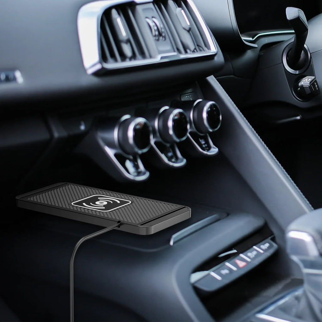 New Car Universal Wireless Charging Anti-skid Pad Charging Board Suitable Quick Charge Adapter Qi for Phone