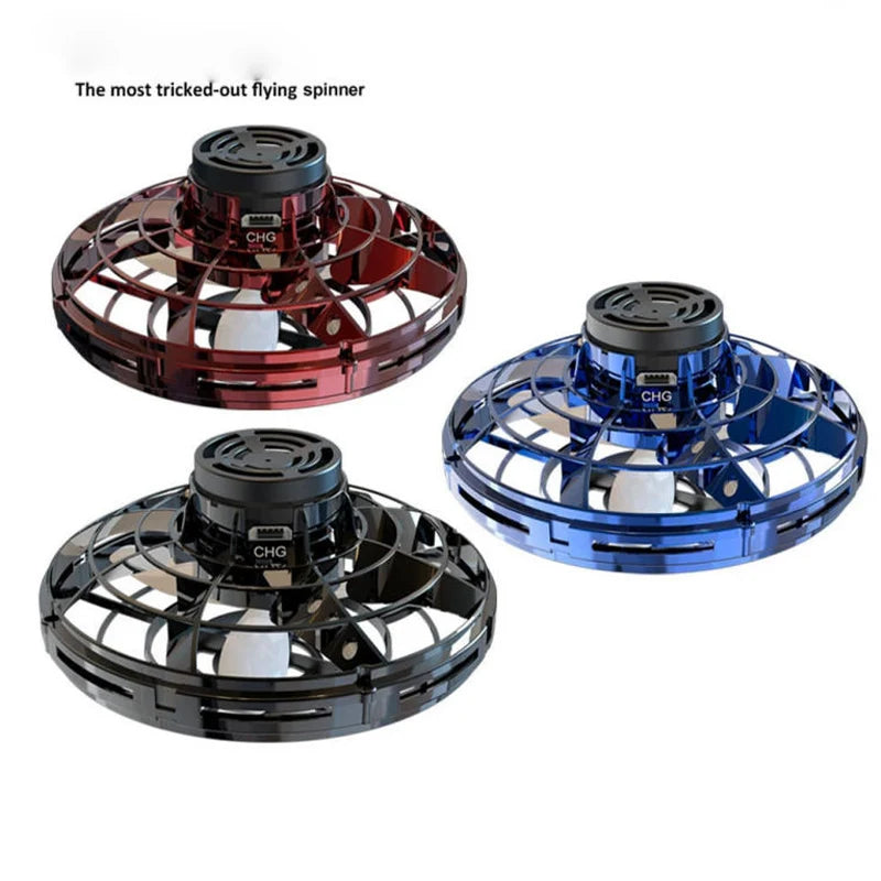 Kids Flynova Drone Fly Spinner Adult Fidget Toys Children Mini UFO Flyorb Flying Spinner Dropshipping Fingertip gyroscope toy
