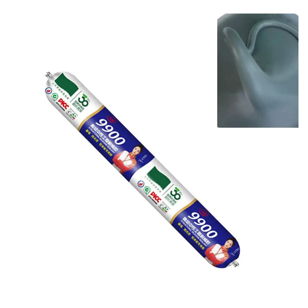 Transparent Silicon Waterproof Sealant 9900 Structural Silicone Adhesive Weatherproof Quick Drying For Wall Stone Doors Adhesive